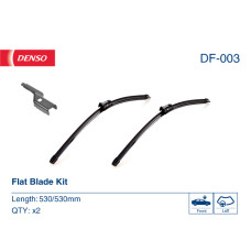 Щітка склоочисника Denso Hybrid DF-003 комплект 530+530 мм
